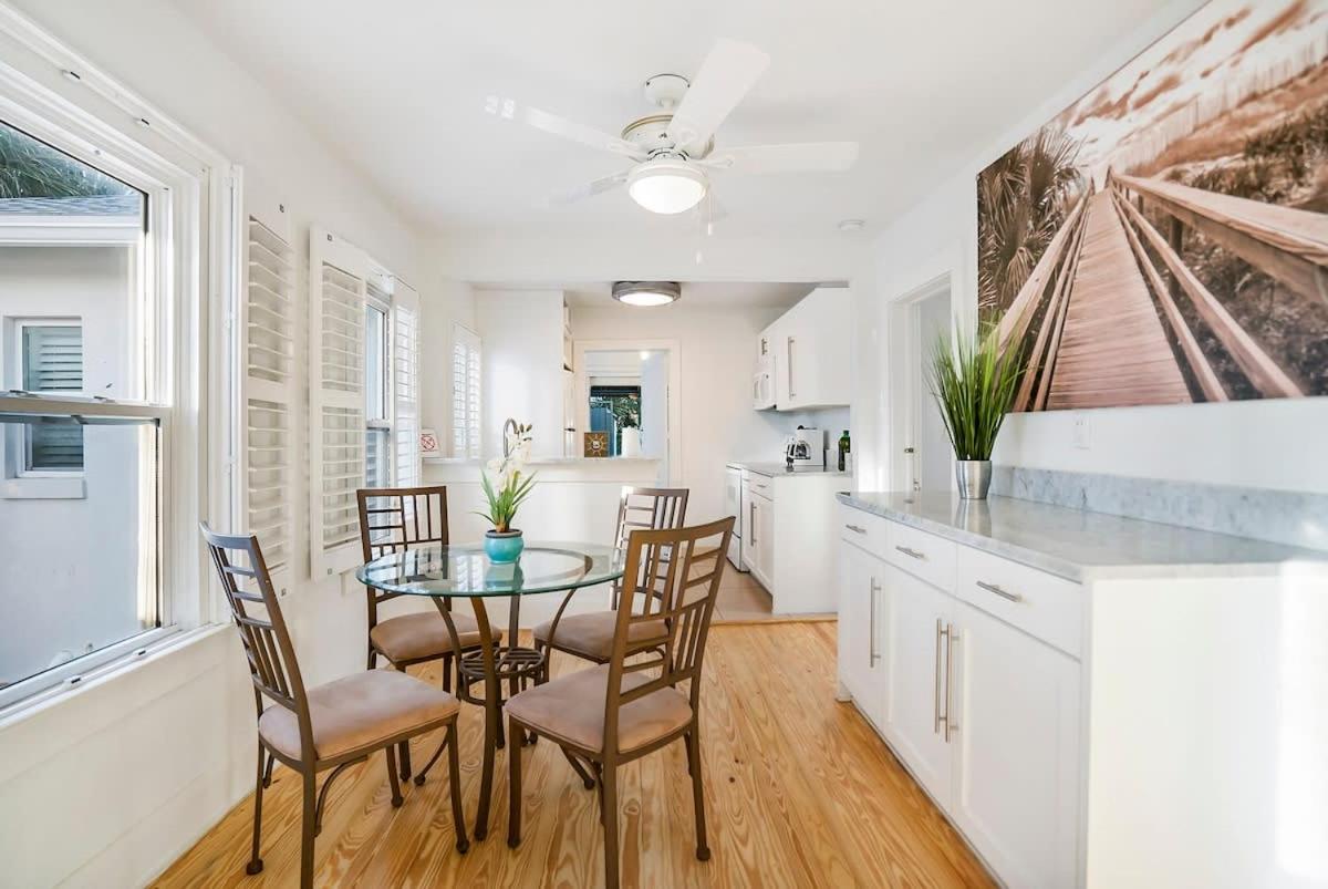 Beach Cottage! 100 Steps To The Sand, Pets Ok, Private Deck! St. Augustine Esterno foto